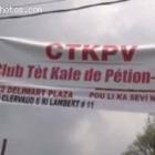 In support of President Martelly, Club Tet Kale inPetion-Ville