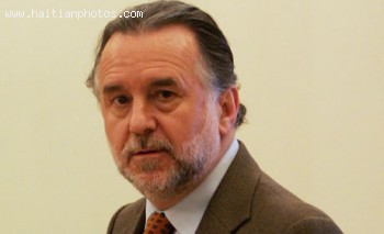Mariano Fernandez - new head of the U.N. Stabilization Mission, or MINUSTAH in Haiti