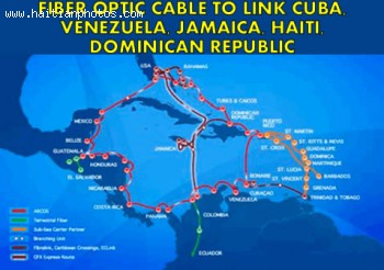 Venezuela Submarine fiber optic Cable to link Haiti to the rest of the world