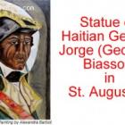 Statue of Jorge (Georges) Biassou in  St. Augustine