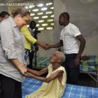 Sophia Martelly visits communal Asylum of Port-au-Prince
