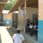 Jim Carrey in Haiti to support school children
