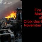 Fire in the marche of Croix-des-Bouquets