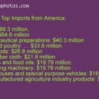 Top Products Exported by Haiti