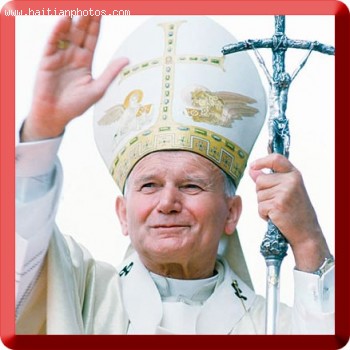 Pope John Paul II visited Haiti in 1983 and Polish contribution to the Slave rebellion