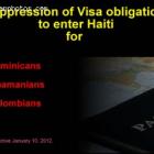 No Visa requirement for Dominicans, Panamanians, Colombians to come to Haiti