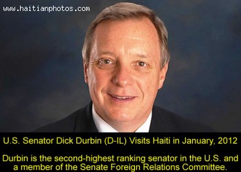 U.S. Senator Dick Durbin visits Haiti with focus on recovery and reforestation of environment