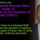 Himmler Rebu, the Grand Rally for the Evolution of Haiti, GREH
