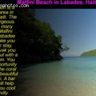 Malfini Beach in Labadee, Haiti