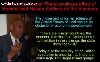 Economist Kesner Pharel reacted about Remobilized Haitian Soldiers 