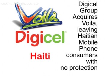 Digicel Acquires Haitian company Voila, no anti-trust law affected