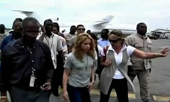 Shakira Visiting Relief Services In Haiti After Earthquake