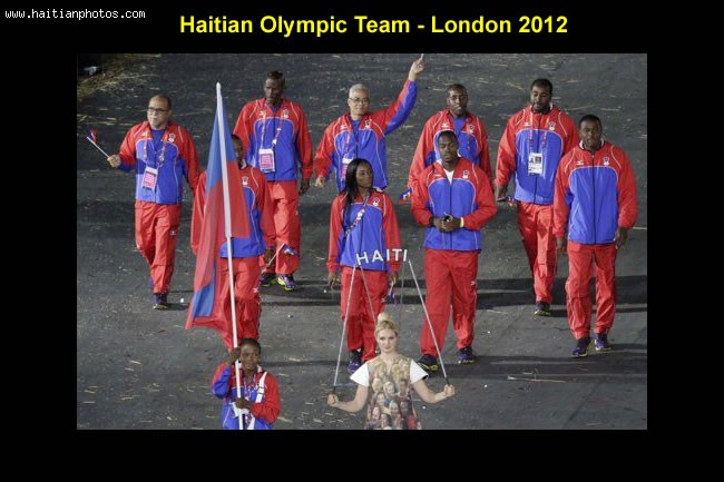 The Team Of Haiti At Olympic Games In London 2012