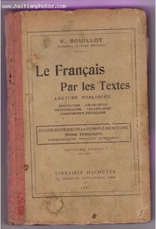 Le Francais Par Les Textes