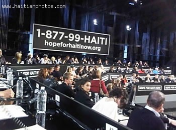 Hope For Haiti Telethon And George Clooney