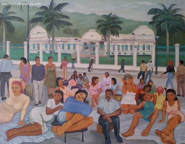 Haiti National Palace Painting