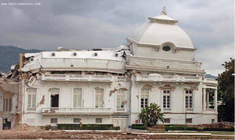 Haiti National Palace Destruction