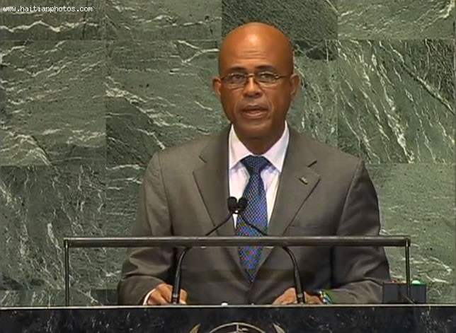 Michel Martelly's Speech At The United Nations General Assembly