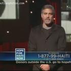 Hope For Haiti Now Telethon - George Clooney