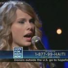 Hope For Haiti Now Telethon - Taylor Swift