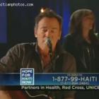Hope For Haiti Now Telethon - Bruce Springsteen