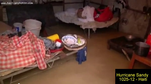 Hurricane Sandy In Haiti, Flooded Home