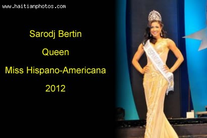 Sarodj Bertin Queen Miss Hispanoamericana 2012