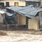 Hurricane Sandy On Haiti Destroyed Home