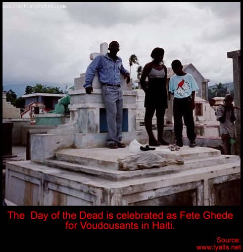Celebrating Day Of The Dead In Haiti