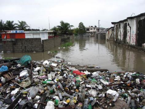 Cap-Haitian Flooding of homes