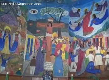 Famous Haitian Art Murals