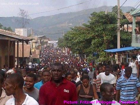 Manifestation against Kidnapping in Jacmel