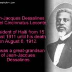 Cincinnatus Leconte Haitian President died in office