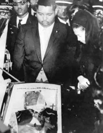 Francois Duvalier, his death