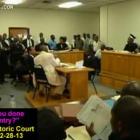 Jean Claude Duvalier in Court for the first time