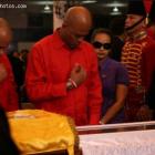Michel Martelly and Laurent Lamother at Hugo Chavez Funeral
