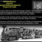 Antoine Simon and his National Railroad Project