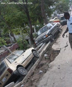 Devastation In Streets - Haiti Earthquake - January 12, 2010