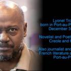 Novelist and poet, Lyonel Trouillot