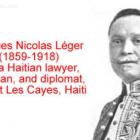 Jacques Nicolas Leger, Haitian lawyer, politician, and diplomat