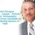 Gerard Gourgue, former candidate for presidential election in Haiti