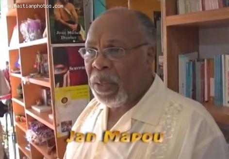 Jean Mapou of Libreri Mapou in Little haiti