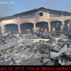 February 24, 2012 - Fire at Tabarre market Place