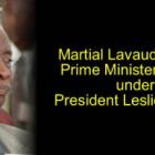 Martial Lavaud Célestin, Prime Minister of Haiti