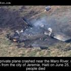 Small private airplane crashed near Jeremie