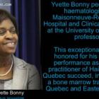 Haitian-Canadian Dr. Yvette Bonny