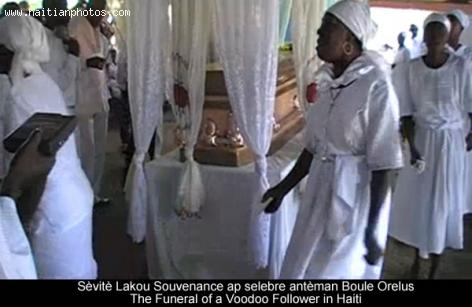 Funeral Ritual in Haiti - Ceremony to assist departed
