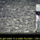 The struggle to get water in a water fountain in Haiti - Life of a Restavek