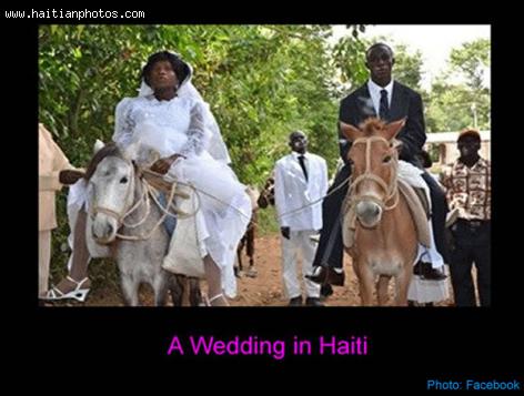 A wedding Tradition in Haiti