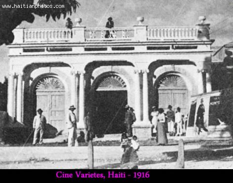 Cine Variete in Haiti - 1916